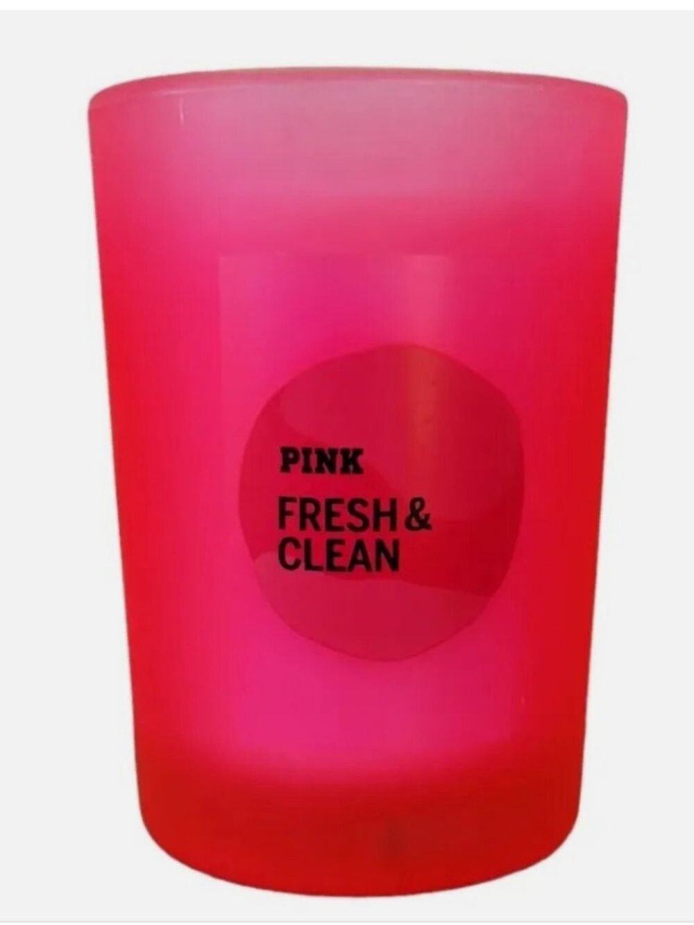Victoria's Secret Pink Fresh & Clean Travel Candle NWT